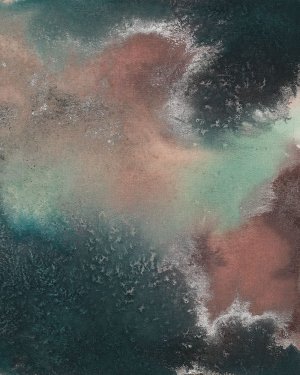Gilded Galaxy II Oil Painting by Grace Popp - Contemporary
