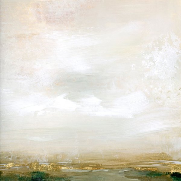 Gold Leaf Marsh II by Grace Popp - Hand-Painted Oil Painting Reproduction