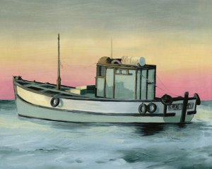 Golden Hour Casting II by Grace Popp Oil Painting