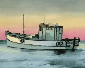 Golden Hour Casting II by Grace Popp Oil Painting
