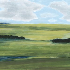 Halcyon Valley II by Grace Popp Oil Painting