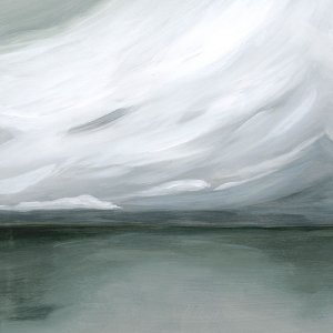 Heavy Clouds I Oil painting by Grace Popp