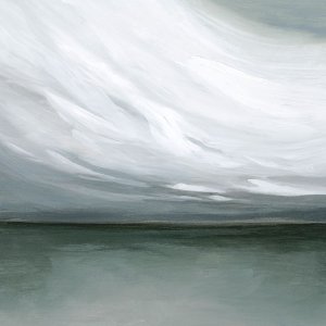Heavy Clouds II Oil painting by Grace Popp