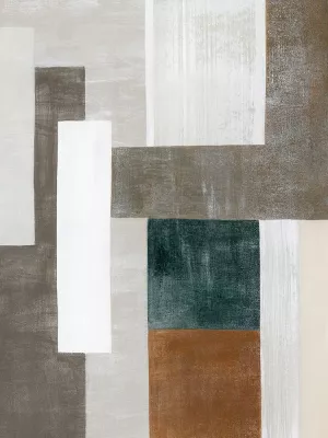 Industrial Layers I by Grace Popp Oil Painting