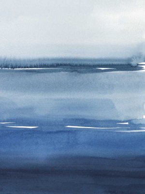 La Mar Azul I Oil Painting by Grace Popp - Contemporary