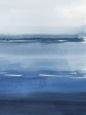 La Mar Azul I by Grace Popp Oil Painting