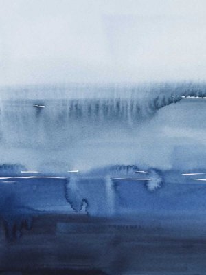 La Mar Azul II Oil painting by Grace Popp