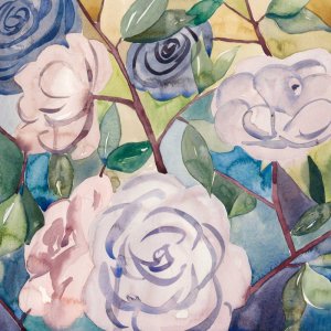 Lumiere Rosier III by Grace Popp Oil Painting