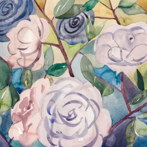 Lumiere Rosier III by Grace Popp Oil Painting