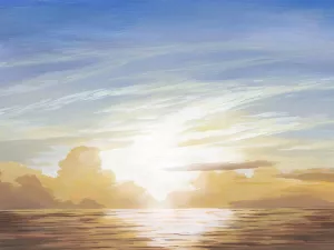 Luminous Waters III by Grace Popp Oil Painting