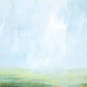 Lush Horizon I Oil painting by Grace Popp