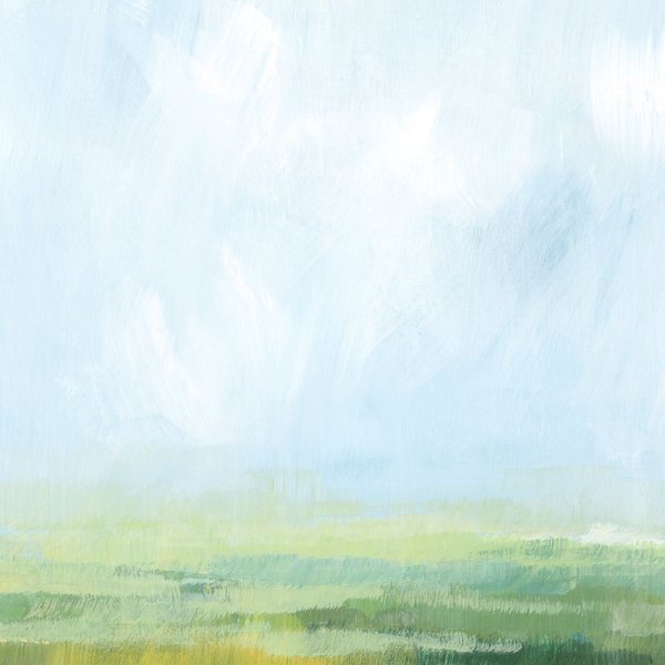 Lush Horizon II by Grace Popp - Hand-Painted Oil Painting Reproduction