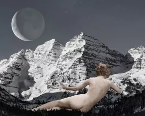 Mountain Maiden I by Grace Popp Oil Painting