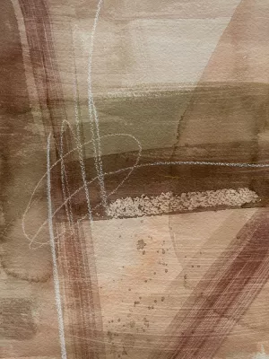 Peach on Earth I by Grace Popp Oil Painting