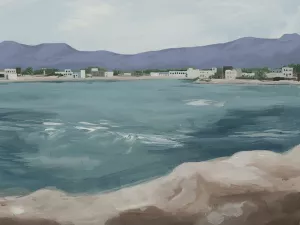 Periwinkle Cove II by Grace Popp Oil Painting