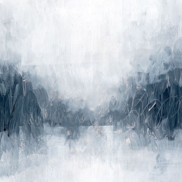 Polar Mist I by Grace Popp - Hand-Painted Oil Painting Reproduction