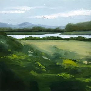 River Run Valley I by Grace Popp Oil Painting