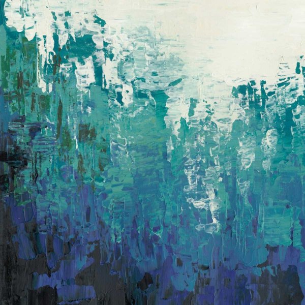 Sea Caverns I by Grace Popp - Hand-Painted Oil Painting Reproduction