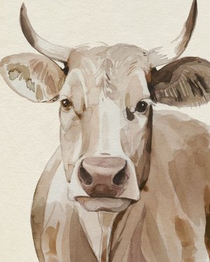 Sepia Sweetie II by Grace Popp Oil Painting
