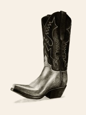 Shiny Boots II by Grace Popp Oil Painting