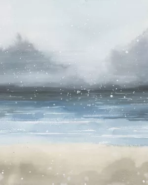 Stars and the Sea II Oil Painting by Grace Popp - Contemporary