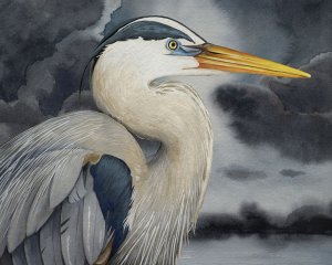 Stormy Blue I by Grace Popp Oil Painting