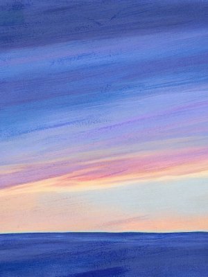 Sunbeam Twilight I by Grace Popp Oil Painting