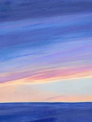 Sunbeam Twilight I by Grace Popp Oil Painting