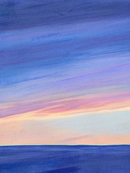 Sunbeam Twilight I by Grace Popp - Hand-Painted Oil Painting Reproduction