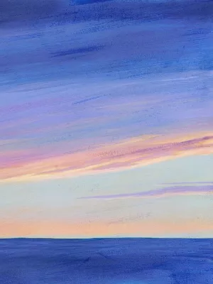 Sunbeam Twilight II by Grace Popp Oil Painting