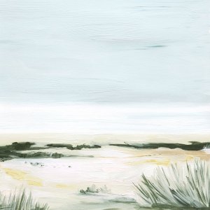 Sunbleached Beach I by Grace Popp Oil Painting