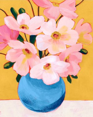 Sunday Flora II by Grace Popp Oil Painting