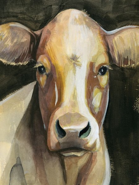 Sweet Eyes II by Grace Popp - Hand-Painted Oil Painting Reproduction