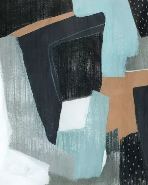 Tangerine Lagoon II Oil Painting by Grace Popp - Contemporary