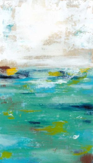 Topaz Mire I Oil painting by Grace Popp