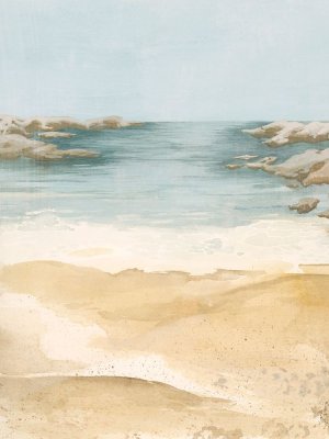 Tranquil Beach II by Grace Popp Oil Painting