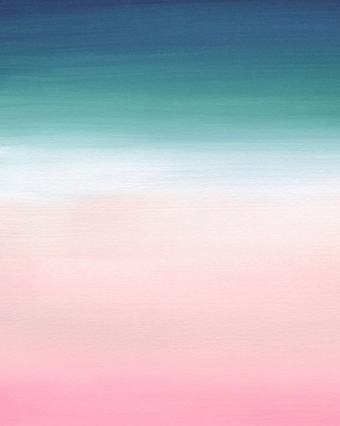 Tropic Blur I by Grace Popp - Hand-Painted Oil Painting Reproduction