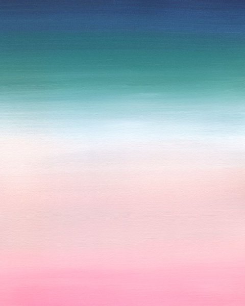Tropic Blur II by Grace Popp - Hand-Painted Oil Painting Reproduction