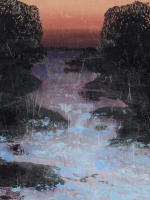Twilight Canal I by Grace Popp Oil Painting