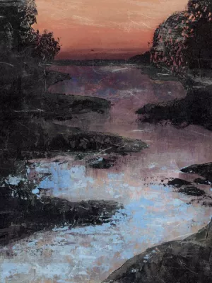 Twilight Canal II by Grace Popp Oil Painting