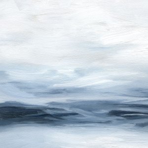 Ultramarine Flow I by Grace Popp Oil Painting
