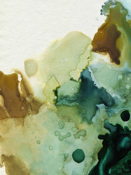Water and Earth II by Grace Popp - Hand-Painted Oil Painting Reproduction