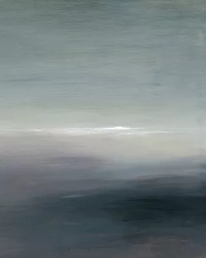 Windy Moor II Oil Painting by Grace Popp - Contemporary