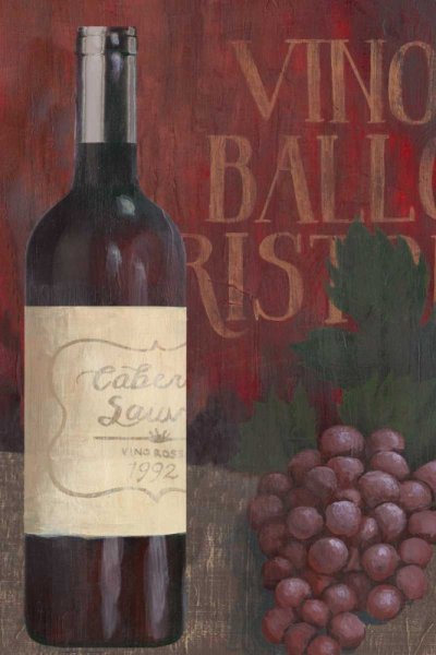 Main Product Photo of Wine Still Life I Painting by Grace Popp
