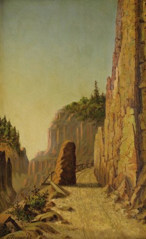 Grand Canyon Yellowstone by Grafton Tyler Brown Oil Painting