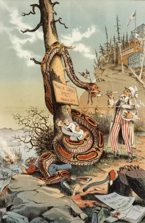 The nation's ward by Grant Hamilton Oil Painting
