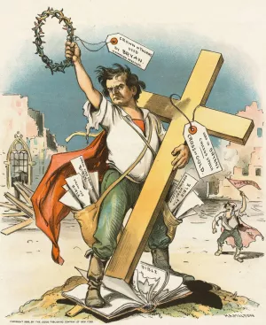The sacrilegious candidate by Grant Hamilton Oil Painting
