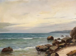 At the Coast Oil painting by Grigori Ivanovitch Kapustin
