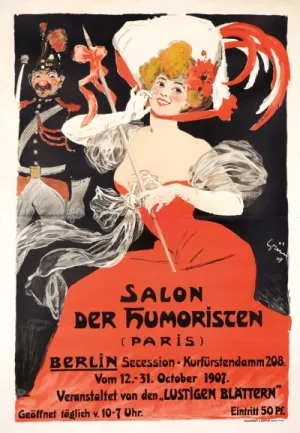 Salon der Humoristen painting by Jules-Alexander Grun