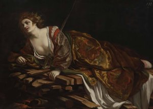 The Death Of Dido by Guercino (Follower) Oil Painting